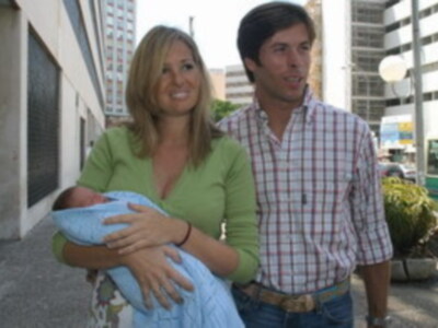 Canales Rivera nos presenta a su primer hijo tras ser dado de alta