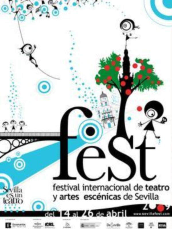 Festival internacional de teatro y artes escénicas de Sevilla, del 14 al 16 de abril.
