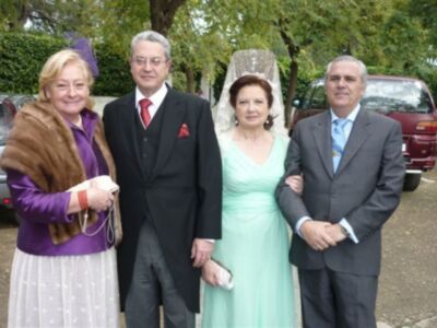 Jesus Angel Antunez Gonzalez y Fatima Fernandez Gomez han contraido matrimonio religioso en Sevilla 