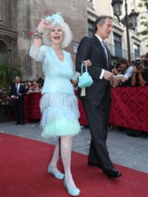 La Duqueda de Alba y Alfonso Díez juntos de boda