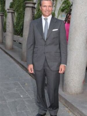 Patricia Rato y Espartaco de nuevo juntos en la boda de Carmen Solís Tello