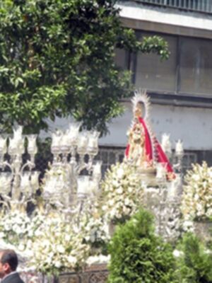 Procesión extraordinaria de la Stma Virgen del Patrocinio Gloriosa