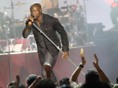 Seal el marido de Heidi Klum, un animal sobre el escenario