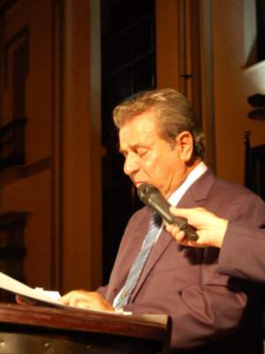 Entrañable Pregón del Moscatel del bodeguero chipionero José Mellado Martín.-