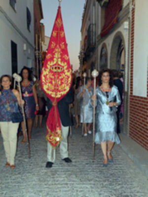 El Corpus de Saltera (Sevilla), procesiona desde el Siglo XVII el 15 de Agosto