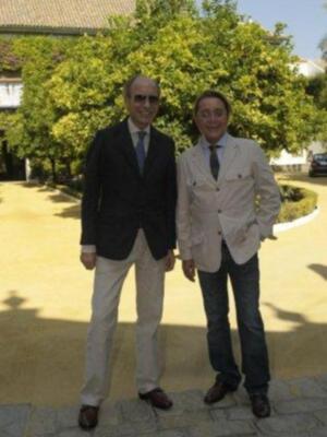 Victorio y Luchino diseñadores del vestido de novia de la Duquesa de Alba