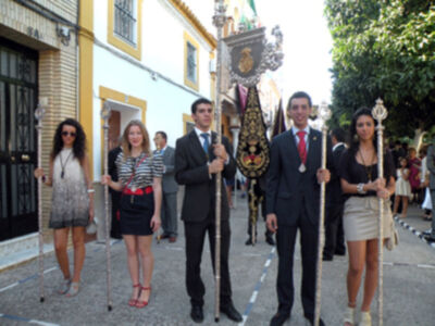 Salida extraordinaria de María Stma .de la Salud, como clausura del L Aniversario Fundacional