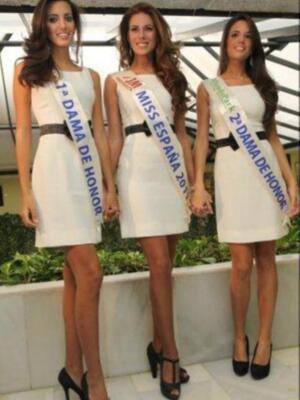 Miss España 2011, Andrea Huisgen comienza su reinado