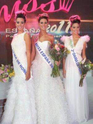 Miss España 2011 Andrea Huisgen; una catalana de padre alemán