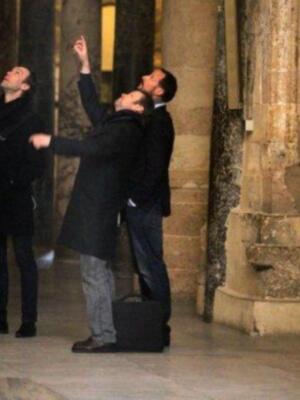 El príncipe haakon de noruega visita privada a Córdoba