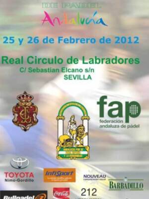 Las mejores palas se citan en la V Copa de Andalucía de Pádel