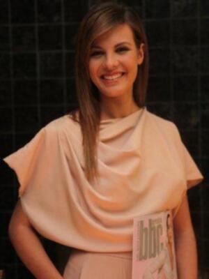 Jessica Bueno, madrina de una revista de bodas