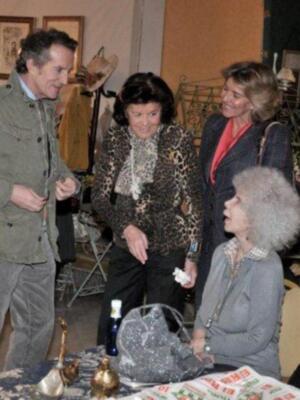 La duquesa de Alba en el rastrillo de Sevilla