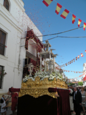 Procesión del Corpus Christi de la Villa de Alcalá del Río 2012 (Sevilla)