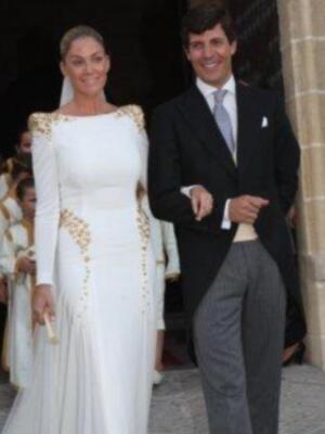 Boda en Jerez de Mercedes Bohorquez Domecq con Bruno Oliver Bultó