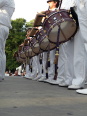 Sevilla. Certamen de Bandas" Música para un altar", en el parque los Principe