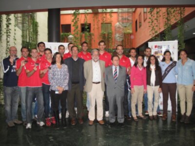 Recepción institucional al C.W. Dos Hermanas-EMASESA