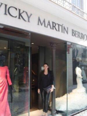 Vicky Berrocal  abre tienda en Sevilla, aunque se ha ido a vivir a Madrid