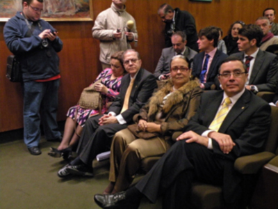 El cartel de la Semana Santa sevillana 2013 atrapado en una pintura