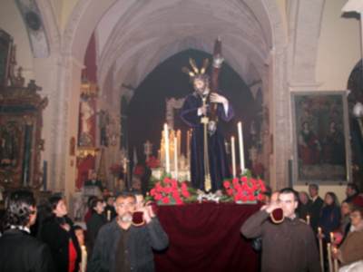 Procesión del Vía-crucis del Nazareno de Alcalá del Rio