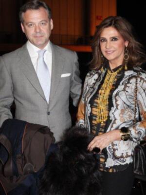 Marina Danko con su novio Manuel Blanco en SIMOF