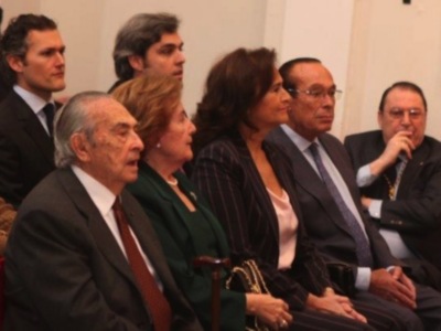 La duquesa de Alba, presidenta de honor de la fundación real academia de medicina y cirugía de Sevilla