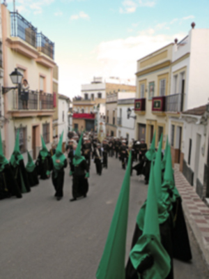 Esplendor de Jueves Santo en la Hermandad de la Vera-cruz de Alcalá del Río