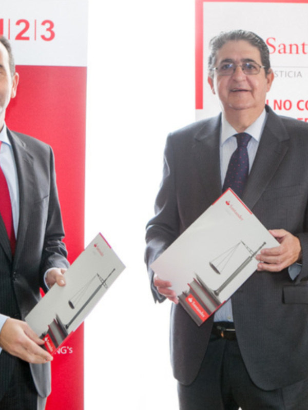 Convenio del Colegio de Abogados con Santander Justicia
