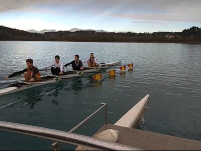 Concentración de la selección española sub23 de remo