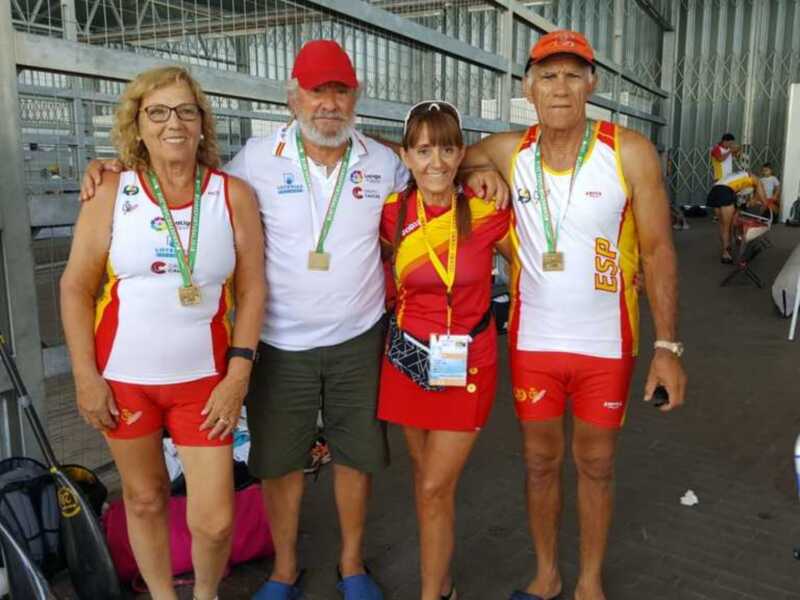 El Club Piragüismo Triana, medallista en el Campeonato del Mundo Máster sprint