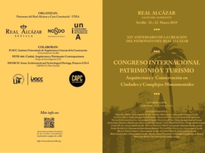 El Real Alcázar de Sevilla organiza el jueves y el viernes un congreso internacional sobre cómo abordar la conservación del patrimonio en las ciudad
