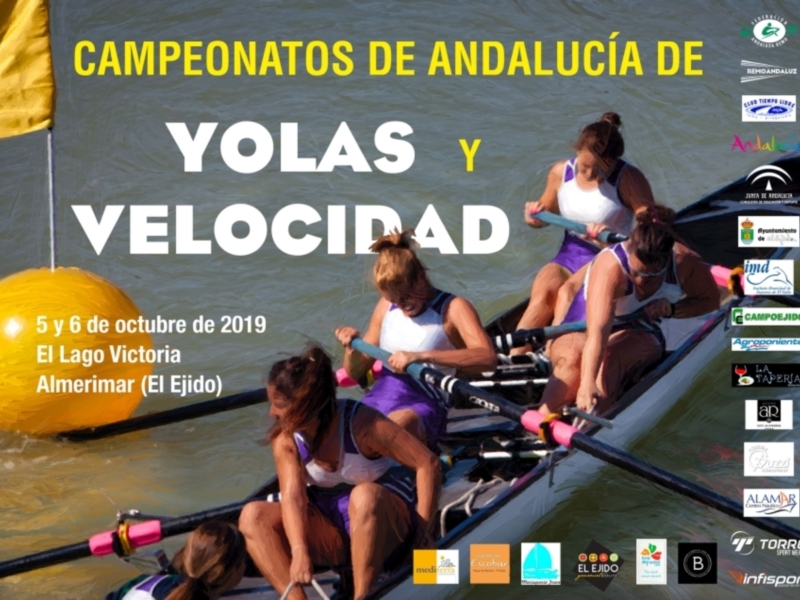 Campeonatos de Andalucía de yolas y velocidad