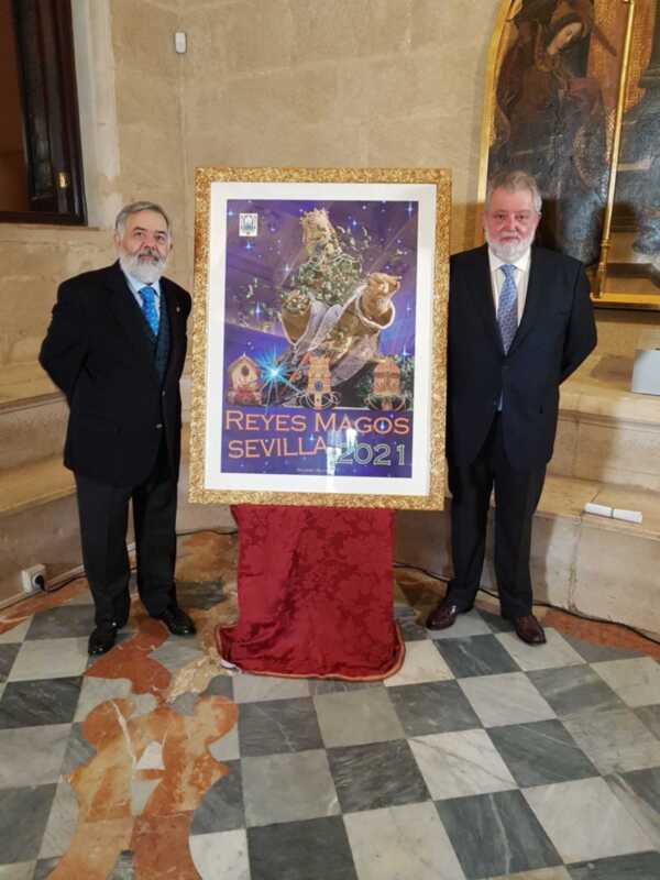 Presentado el cartel de los Reyes Magos 2021 de Sevilla de los grandes fotógrafos Fernando Salazar y Ángel Bajuelo