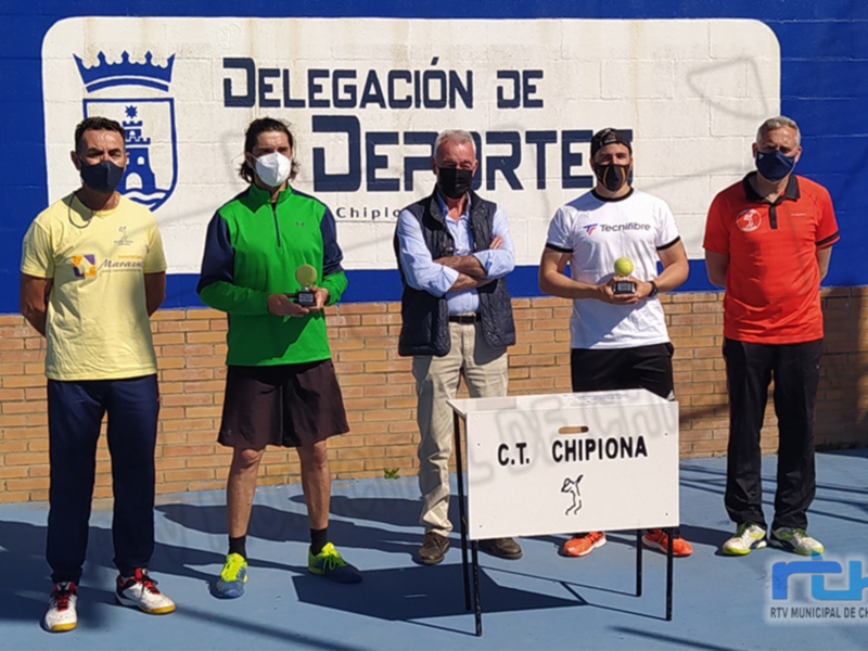 Antonio Lamoca se impone en un Torneo de Tenis de Primavera de Chipiona que ha contado con 27 participantes