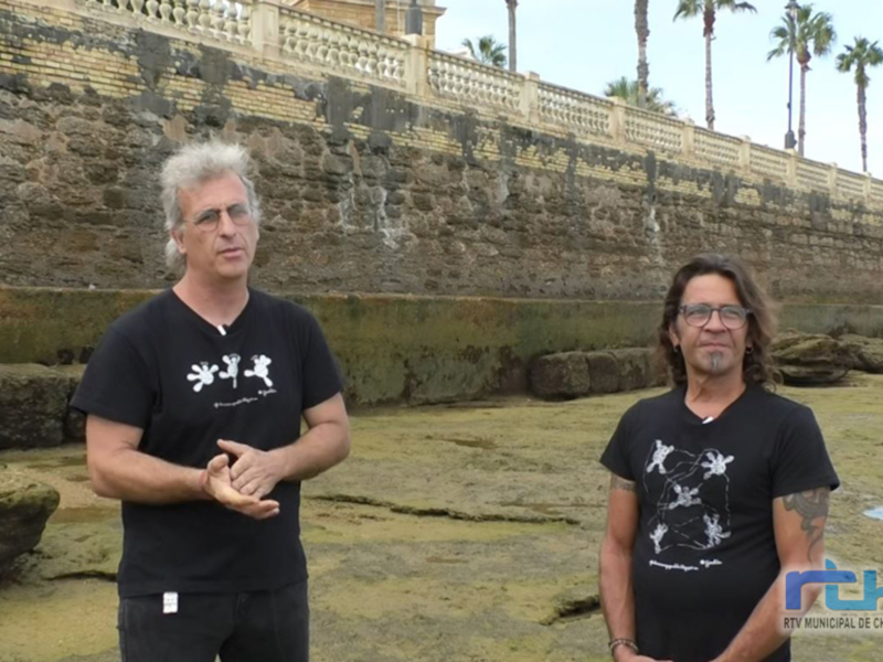 ‘Cangrejos en el litoral gaditano’, arte y reciclaje para concienciar sobre la protección del medio marino y sus especies 