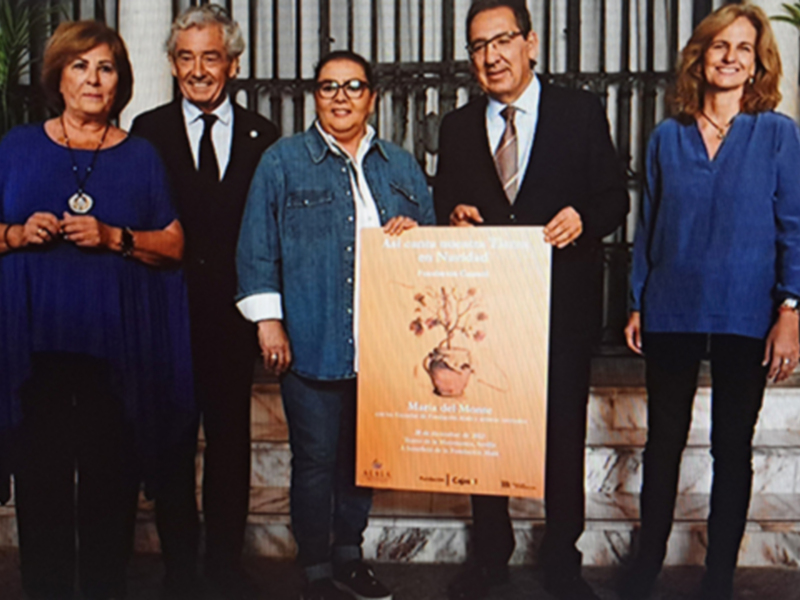 María del Monte se pone al frente del concierto de Navidad de Cajasol a beneficio de Alalá