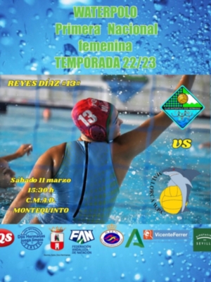El Club Waterpolo Dos Hermanas PQS, a confirmar liderato en la fase de consolación de Primera Nacional femenina