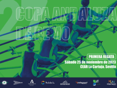 La 27ª Copa de Andalucía de remo se inicia en el CEAR La Cartuja con la selección española