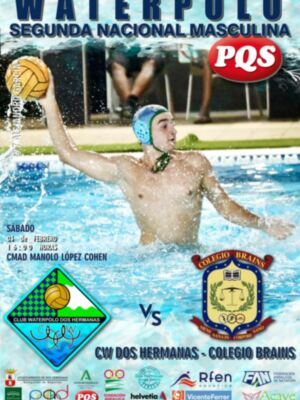 Choque capital por la permanencia del Club Waterpolo Dos Hermanas PQS en Segunda Nacional masculina