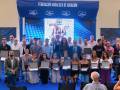 Celebración de premiaciones en la Federación Andaluza de Natación.