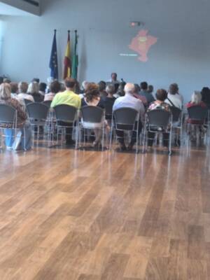 Sabores del norte en Sevilla, conferencia sobre cocina navarra en el Centro de Participación Activa del Cerro del Aguila