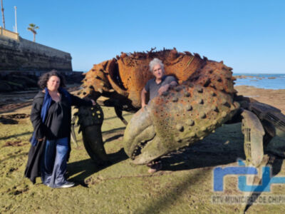 Los cangrejos de Alfredo Zarazaga se despiden del mar para iniciar su limpieza y conservación