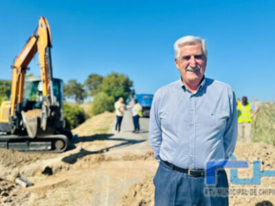 Aqualia inicia la instalación de infraestructuras en el Camino de Jerez dentro del proyecto de reutilización de las aguas de la EDAR para el campo