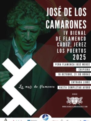 La Bienal de Flamenco de Cádiz, Jerez y Los Puertos llega este viernes a Chipiona con la actuación de José de los Camarones