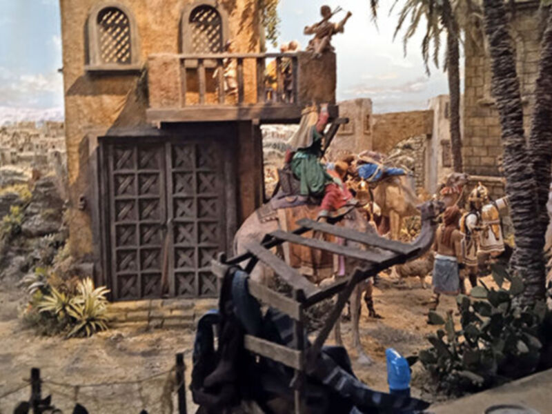 La calle Sierpes de Sevilla acoge un Belén de referencia con la nueva propuesta artística de Silvio Torilo