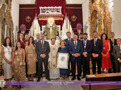 La devoción de toda una vida, Dolores González Velasco, Camarera de Honor de la Virgen de los Dolores