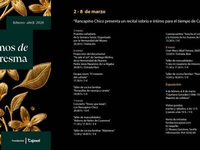 Rancapino Chico presenta un musical sobrio e íntimo para el tiempo de Cuaresma