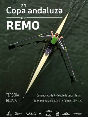 El Campeonato de Andalucía de barcos largos de remo, en el CEAR La Cartuja