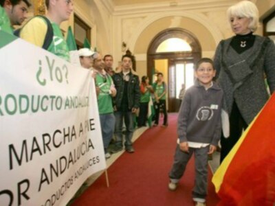 La alcaldesa gaditana recibe hoy a los componentes de la Marcha a Pie por Andalucía