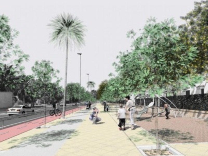 Gines: se inician los trabajos para crear un nuevo paseo en la Avenida de Europa